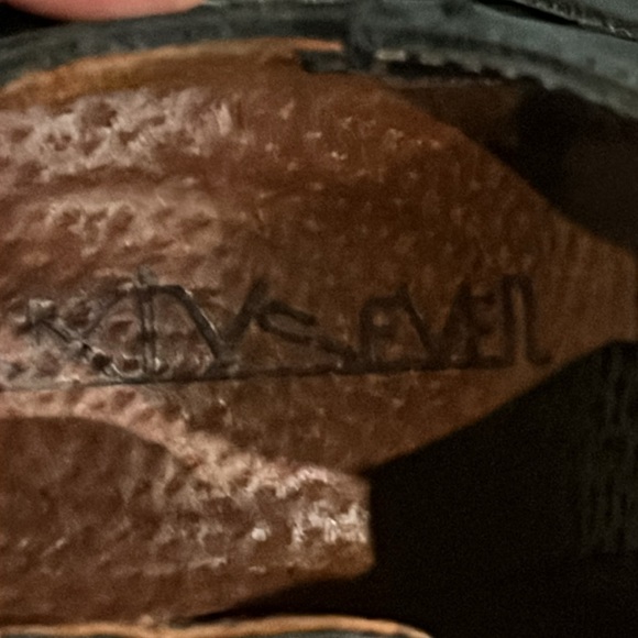 SixtySeven/Anthropologie Leather Ankle Boots chunk Heel - Picture 14 of 16